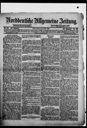 Norddeutsche allgemeine Zeitung vom 14.05.1897