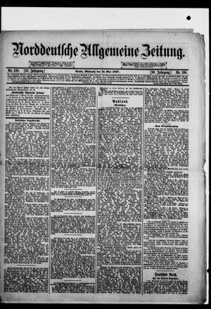 Norddeutsche allgemeine Zeitung on May 19, 1897