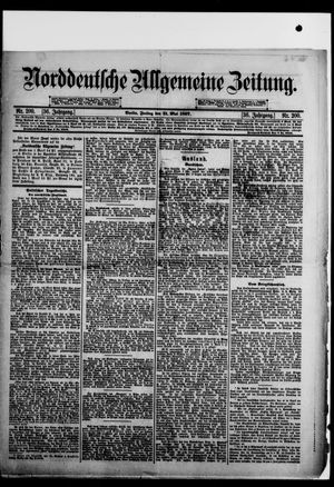 Norddeutsche allgemeine Zeitung vom 21.05.1897