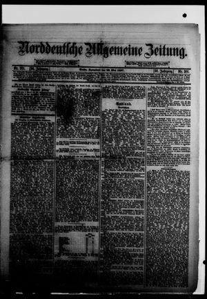 Norddeutsche allgemeine Zeitung vom 22.05.1897