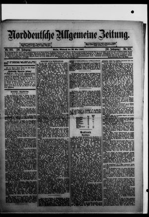 Norddeutsche allgemeine Zeitung vom 26.05.1897