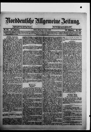 Norddeutsche allgemeine Zeitung vom 04.06.1897