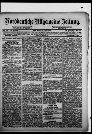 Norddeutsche allgemeine Zeitung vom 06.06.1897