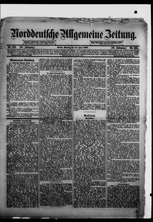 Norddeutsche allgemeine Zeitung vom 14.06.1897
