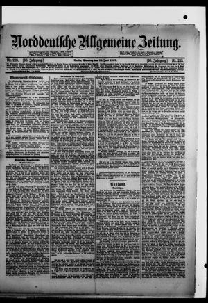 Norddeutsche allgemeine Zeitung vom 15.06.1897