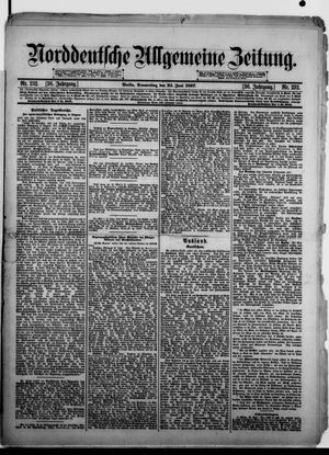 Norddeutsche allgemeine Zeitung vom 24.06.1897