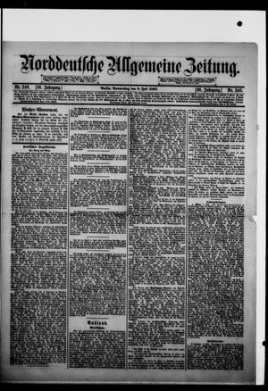 Norddeutsche allgemeine Zeitung vom 08.07.1897