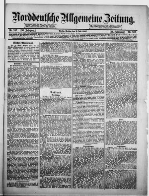 Norddeutsche allgemeine Zeitung vom 09.07.1897