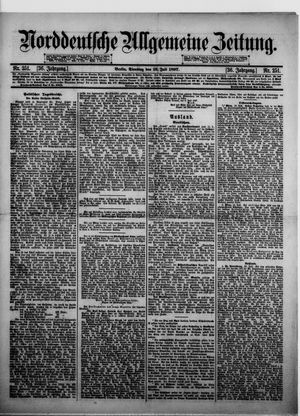 Norddeutsche allgemeine Zeitung vom 13.07.1897