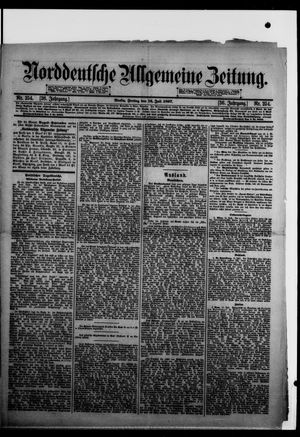 Norddeutsche allgemeine Zeitung vom 16.07.1897