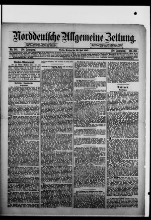 Norddeutsche allgemeine Zeitung vom 23.07.1897