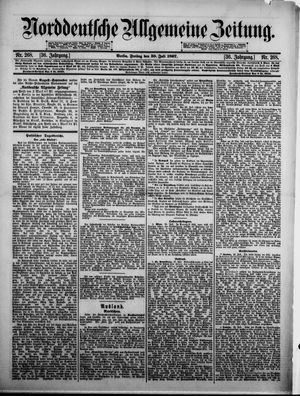 Norddeutsche allgemeine Zeitung vom 30.07.1897