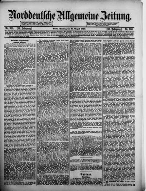 Norddeutsche allgemeine Zeitung vom 31.08.1897