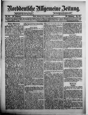 Norddeutsche allgemeine Zeitung on Sep 1, 1897