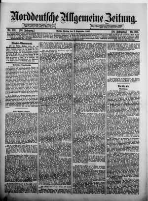 Norddeutsche allgemeine Zeitung vom 03.09.1897