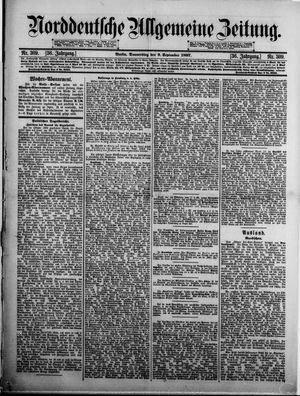 Norddeutsche allgemeine Zeitung vom 09.09.1897