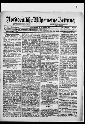 Norddeutsche allgemeine Zeitung vom 21.09.1897