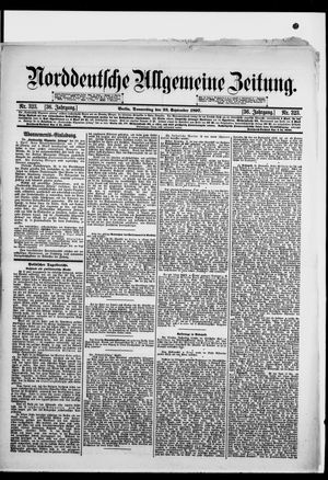 Norddeutsche allgemeine Zeitung vom 23.09.1897