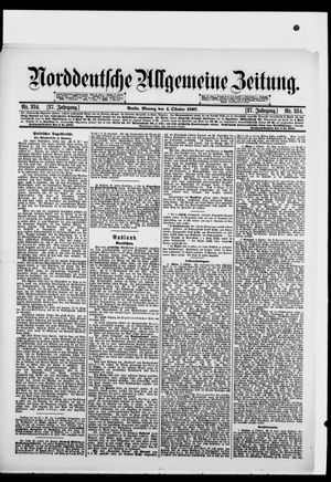 Norddeutsche allgemeine Zeitung vom 04.10.1897