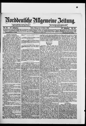 Norddeutsche allgemeine Zeitung vom 11.10.1897