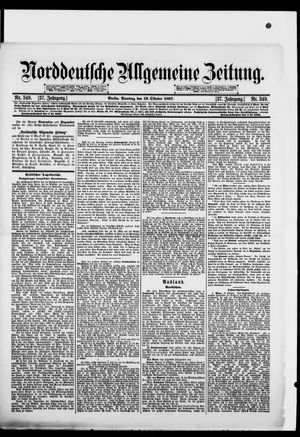 Norddeutsche allgemeine Zeitung vom 19.10.1897