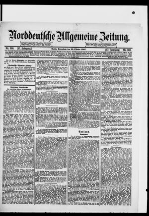 Norddeutsche allgemeine Zeitung vom 30.10.1897