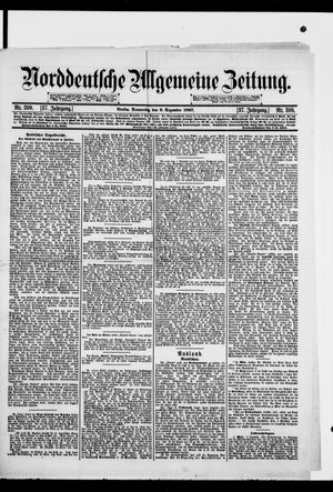 Norddeutsche allgemeine Zeitung on Dec 9, 1897