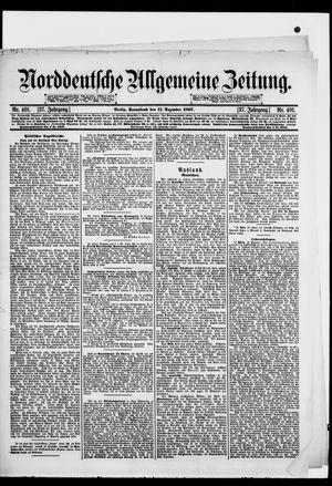 Norddeutsche allgemeine Zeitung vom 11.12.1897