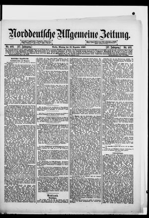 Norddeutsche allgemeine Zeitung vom 13.12.1897