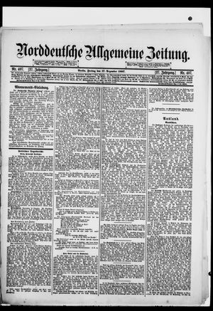 Norddeutsche allgemeine Zeitung vom 17.12.1897