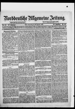 Norddeutsche allgemeine Zeitung on Dec 23, 1897