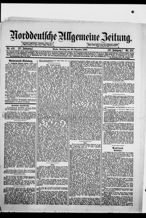 Norddeutsche allgemeine Zeitung vom 28.12.1897