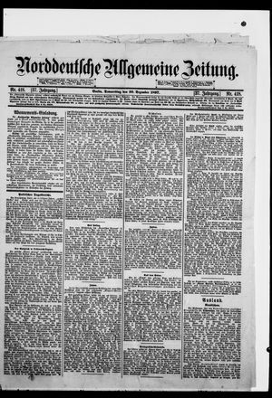 Norddeutsche allgemeine Zeitung vom 30.12.1897