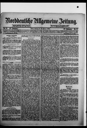 Norddeutsche allgemeine Zeitung on Feb 13, 1898