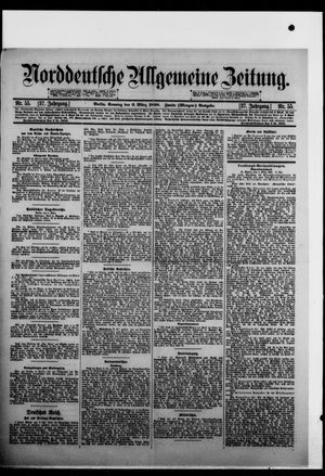 Norddeutsche allgemeine Zeitung on Mar 6, 1898