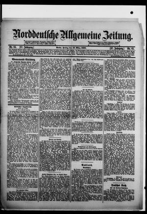 Norddeutsche allgemeine Zeitung vom 18.03.1898