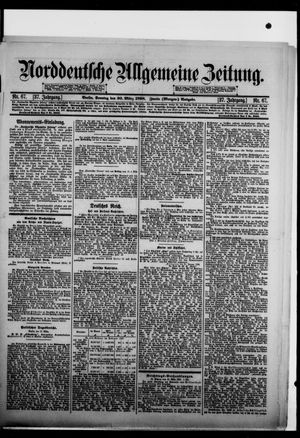 Norddeutsche allgemeine Zeitung vom 20.03.1898