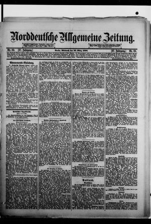 Norddeutsche allgemeine Zeitung vom 23.03.1898