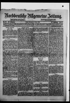 Norddeutsche allgemeine Zeitung vom 05.04.1898