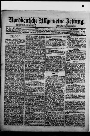 Norddeutsche allgemeine Zeitung vom 07.04.1898
