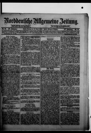 Norddeutsche allgemeine Zeitung vom 24.04.1898