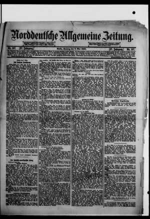 Norddeutsche allgemeine Zeitung on May 8, 1898