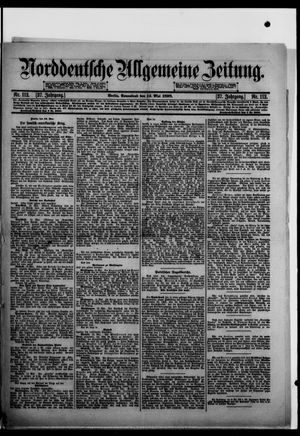 Norddeutsche allgemeine Zeitung vom 14.05.1898