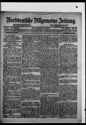 Norddeutsche allgemeine Zeitung vom 17.05.1898