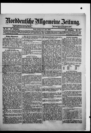 Norddeutsche allgemeine Zeitung on Jun 3, 1898