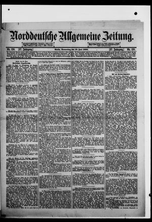 Norddeutsche allgemeine Zeitung on Jun 16, 1898