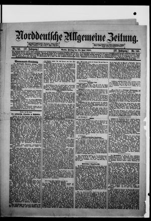 Norddeutsche allgemeine Zeitung vom 24.06.1898