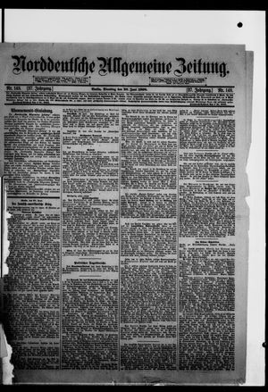 Norddeutsche allgemeine Zeitung vom 28.06.1898