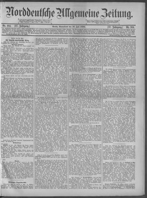Norddeutsche allgemeine Zeitung vom 16.07.1898