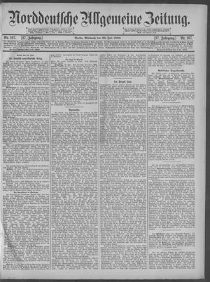 Norddeutsche allgemeine Zeitung on Jul 20, 1898